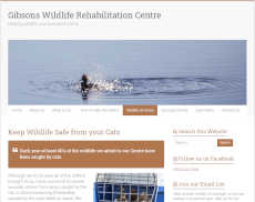 screenshot: Gibsons Wildlife Rehabilitation Centre article