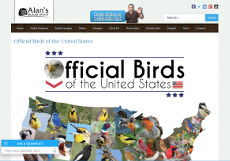 screenshot: graphic: Official Birds of the United States